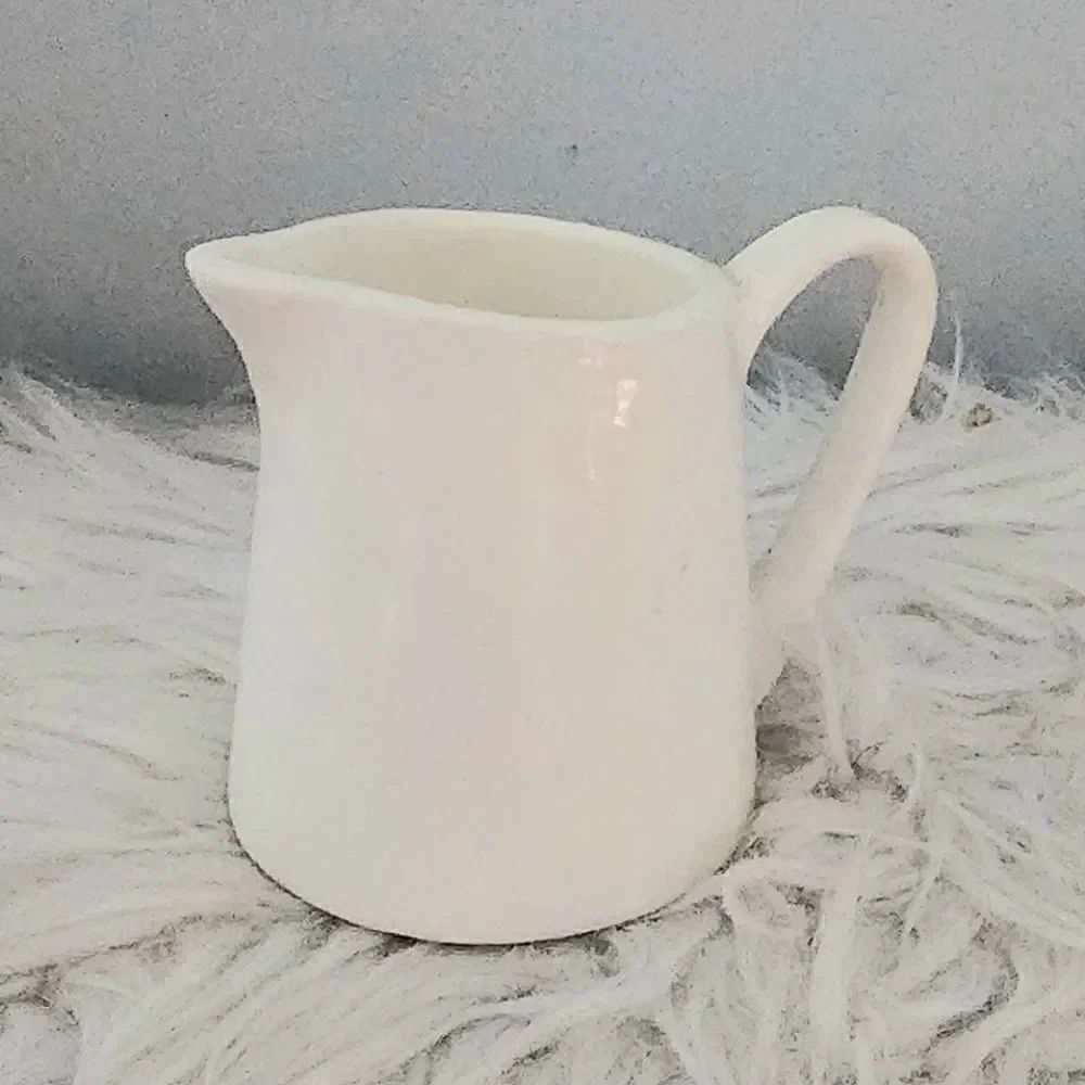 Creamer vintage off white farmhouse decor